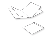 voorbeeld van CD hoesje set met 8 bladzijden