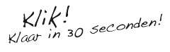 Klik! Rollbanner in 30 seconden klaar! Klik Klaar Rollbanner