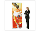 rolbanner opgezet