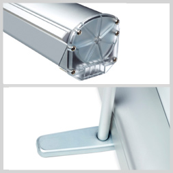 Roll up banner compact details foto