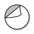 Stickers wit rond 2 cm - bedrukt in full-color