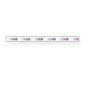 Logo tape - Sticker stroken met full-color logo 4 x 70 cm