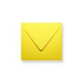 Gele enveloppen 120x120mm - Gratis bezorgd
