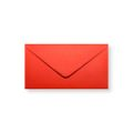 Rode enveloppen 110x220mm - Gratis bezorgd