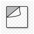 Transparante stickers 8,6 x 2 cm - bedrukt in full-color