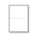 Bedrukte etiketten 2 op een A4 (210 x 148 mm ) - 100 vel