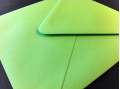 Groene enveloppen 110x220mm - Gratis bezorgd