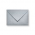 Zilver metallic enveloppen 110x156mm - Gratis bezorgd